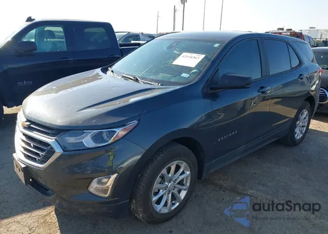 2020 Chevrolet Equinox Fwd Ls из США, поврежденный, VIN 2GNAXHEV9L6279888